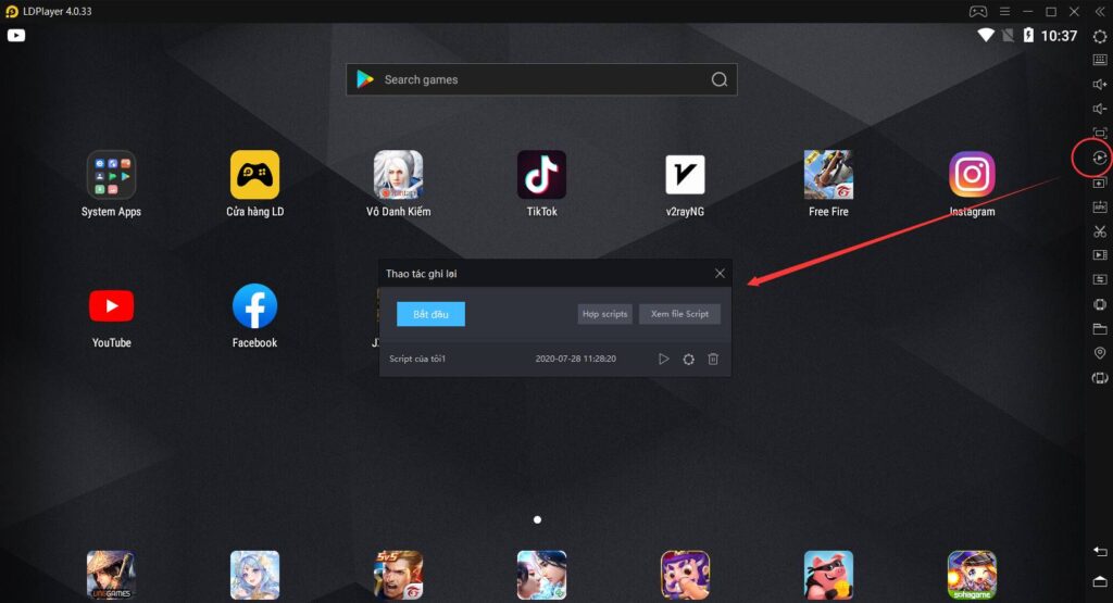 BingX chạy trên trình giả lập LDPlayer, mang đến trải nghiệm di động trên PC.