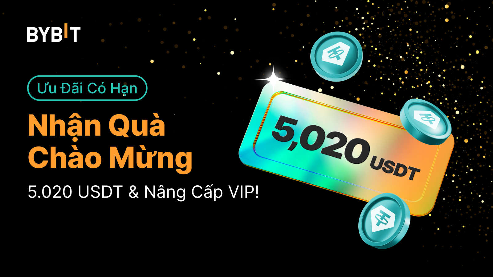 Bybit thường có các chương trình khuyến mãi với APR %22khủng%22 cho USDT.