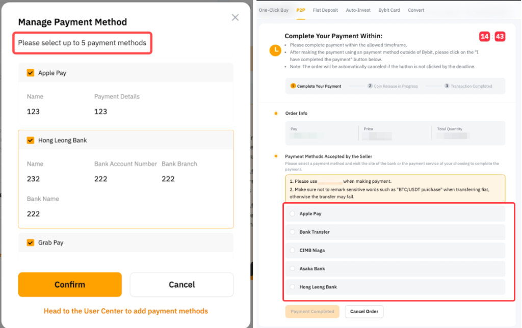 Cấu hình Phương Thức Thanh Toán