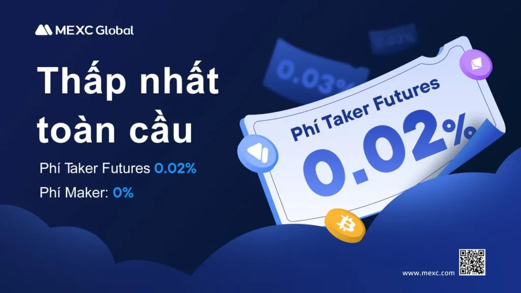 MEXC được biết đến với mức phí giao dịch cạnh tranh trên thị trường.