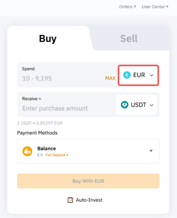 Mở Bybit App và Chọn %22Mua Crypto%22 (Buy Crypto)
