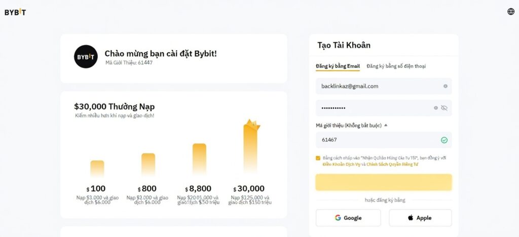 Nhập Thông Tin Cá Nhân & Mã Giới Thiệu (Nếu có)