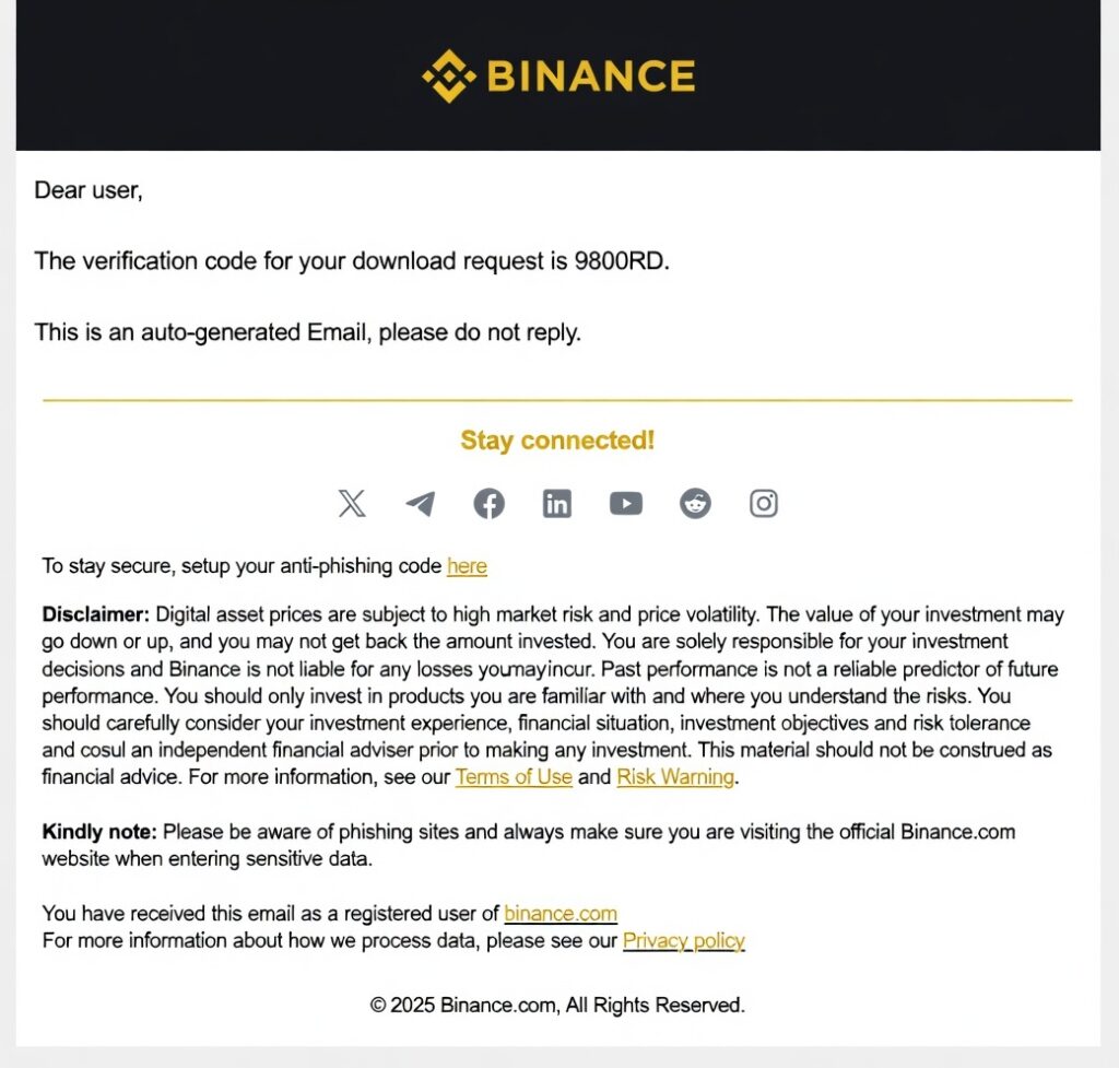 Bạn vẫn có thể truy cập báo cáo giao dịch của tài khoản đã xóa thông qua công cụ chuyên biệt của Binance.