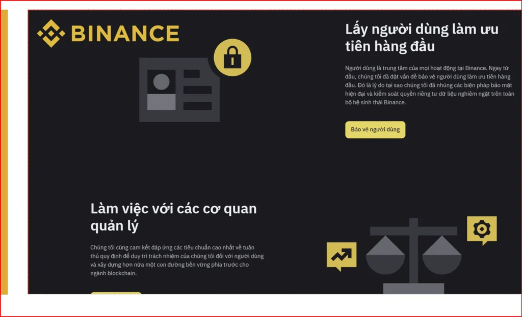 Binance liên tục hé lộ các biện pháp bảo mật mạnh mẽ của mình, đặt an toàn tài sản người dùng lên hàng đầu.
