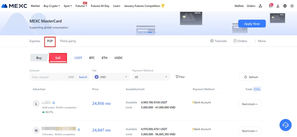 Chọn người mua phù hợp với nhu cầu của bạn.
