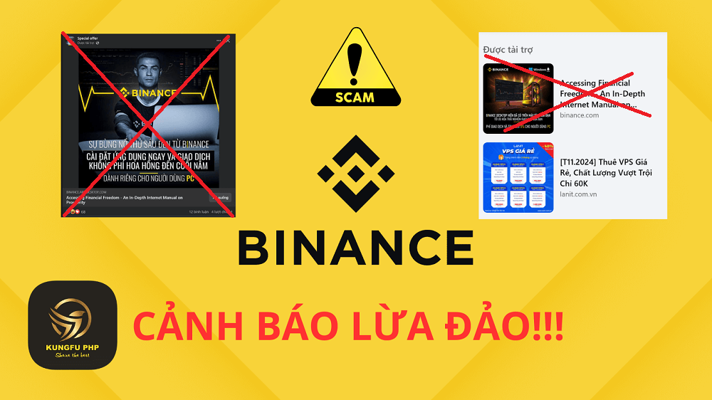 Hãy luôn đảm bảo tải và cài đặt ứng dụng Binance chính thức để tránh mọi rủi ro về bảo mật và phần mềm giả mạo.