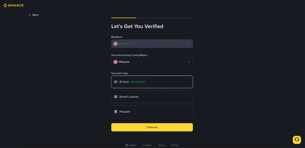 Hoàn tất KYC để mở khóa toàn bộ tính năng và đảm bảo an toàn cho tài khoản Binance