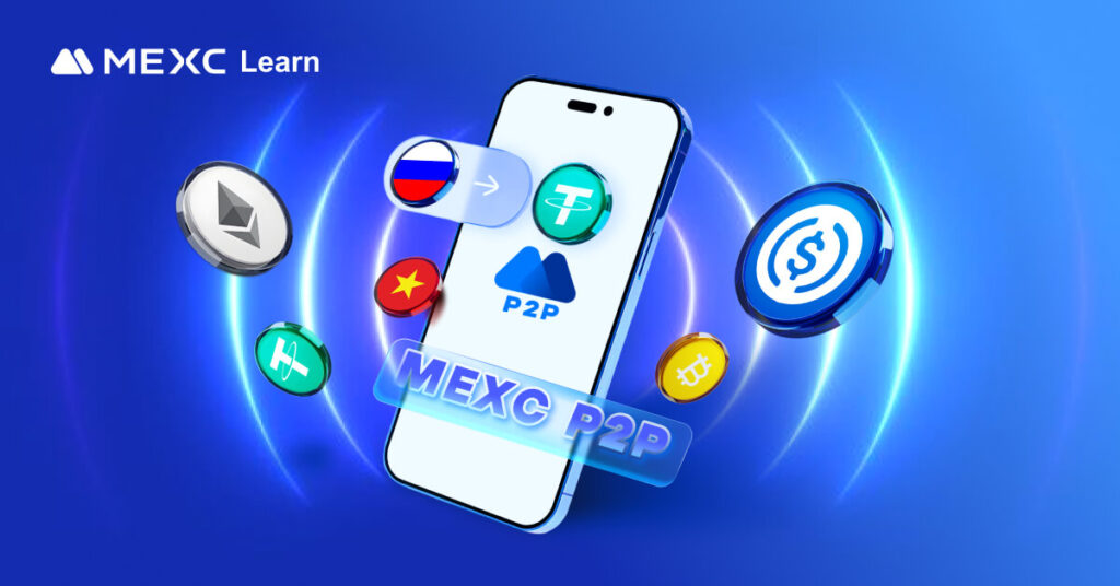 MEXC P2P là cổng giao dịch tiền mã hóa trực tiếp giữa người dùng với nhau.