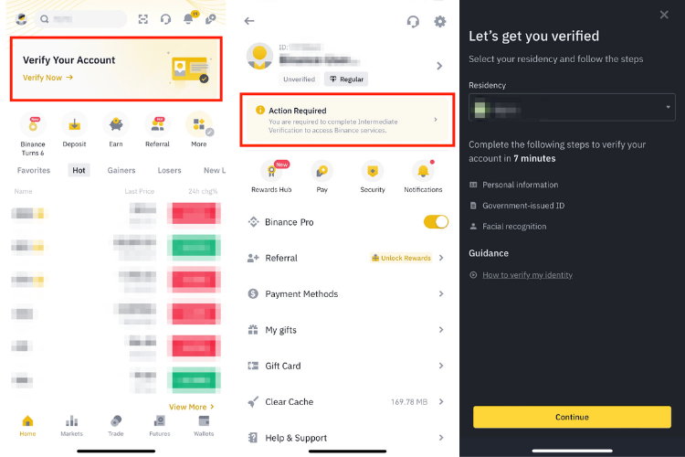 Xác minh danh tính (KYC) là bước quan trọng để bảo vệ tài khoản của bạn.