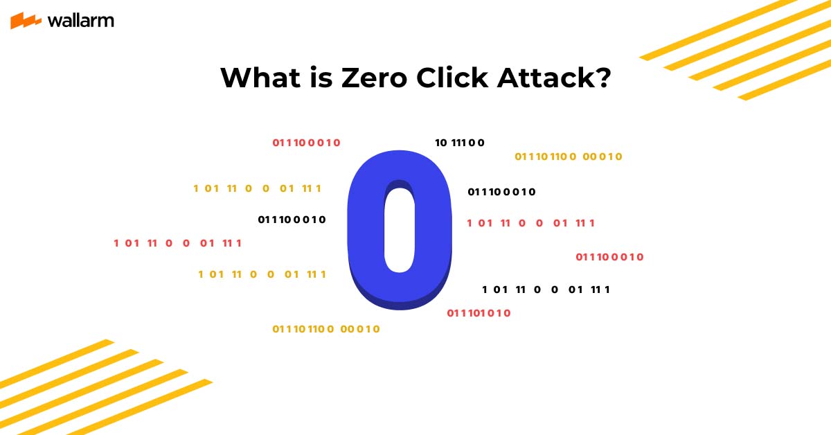 Minh họa một cuộc tấn công Zero-Click, trong đó kẻ tấn công xâm nhập thiết bị mà không cần sự tương tác nào từ phía người dùng.