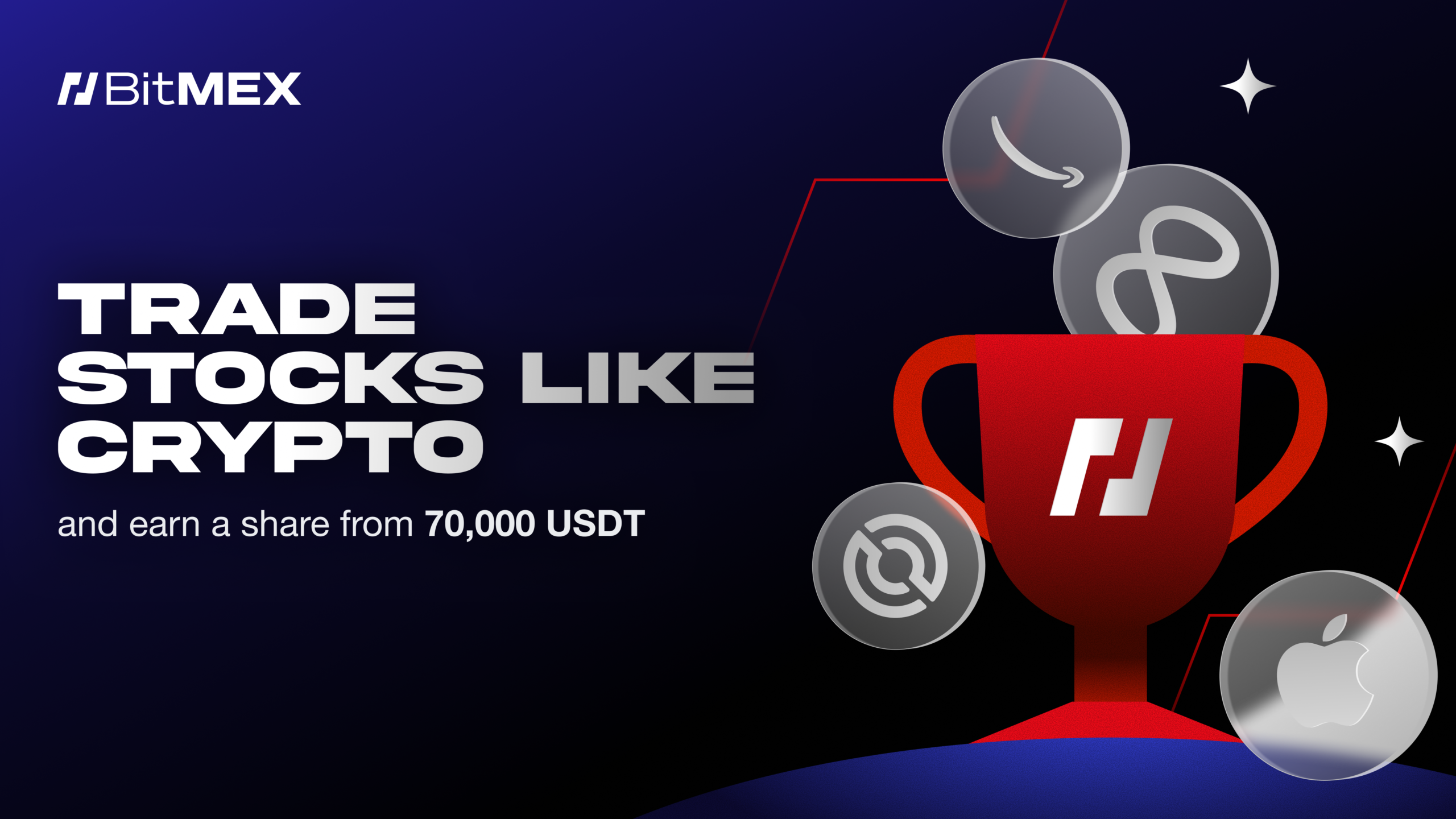 Giao dịch hợp đồng vĩnh viễn cổ phiếu với tiền điện tử 24/7