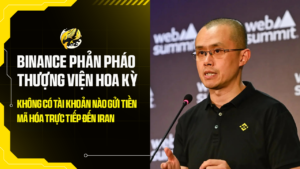 binance phan phao thuong vien hoa ky khong co tai khoan nao gui tien ma hoa truc tiep den iran