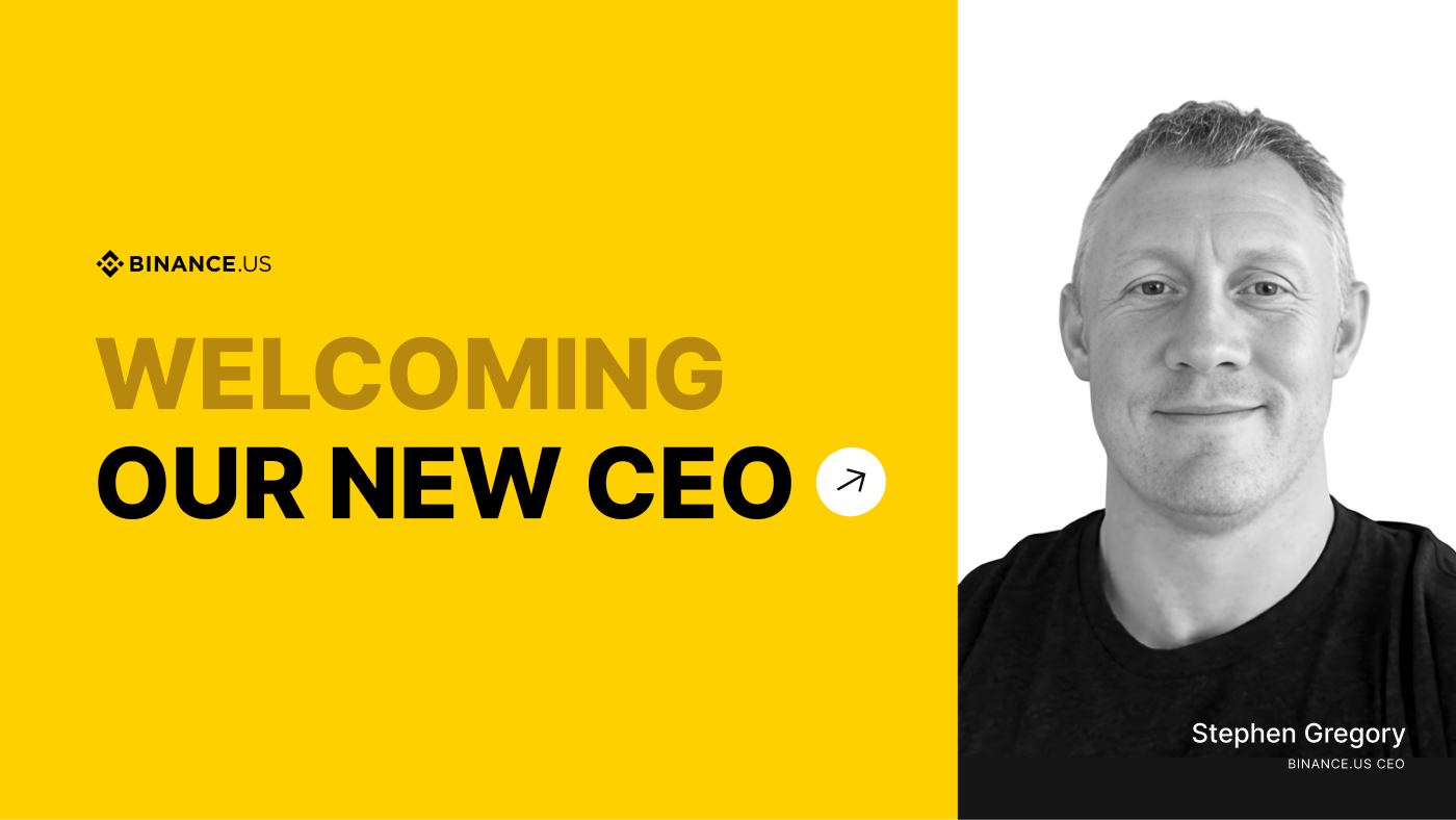 Logo Binance US và hình ảnh minh họa sự phát triển của sàn giao dịch.