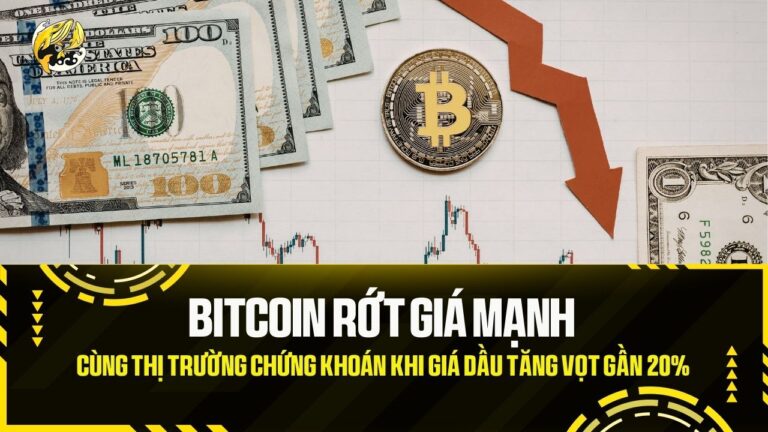 bitcoin rot gia manh cung thi truong chung khoan khi gia dau tang vot gan 20
