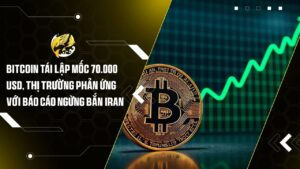 Bitcoin Tái Lập Mốc 70.000 USD, Thị Trường Phản Ứng Với Báo Cáo Ngừng Bắn Iran