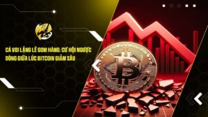 Cá Voi Lặng Lẽ Gom Hàng: Cơ Hội Ngược Dòng Giữa Lúc Bitcoin Giảm Sâu