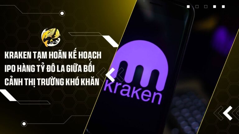 kraken tam hoan ke hoach ipo hang ty do la giua boi canh thi truong kho khan