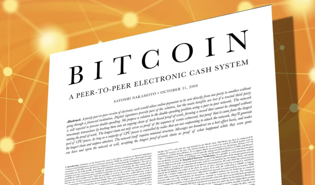 Trang bìa Sách trắng Bitcoin 