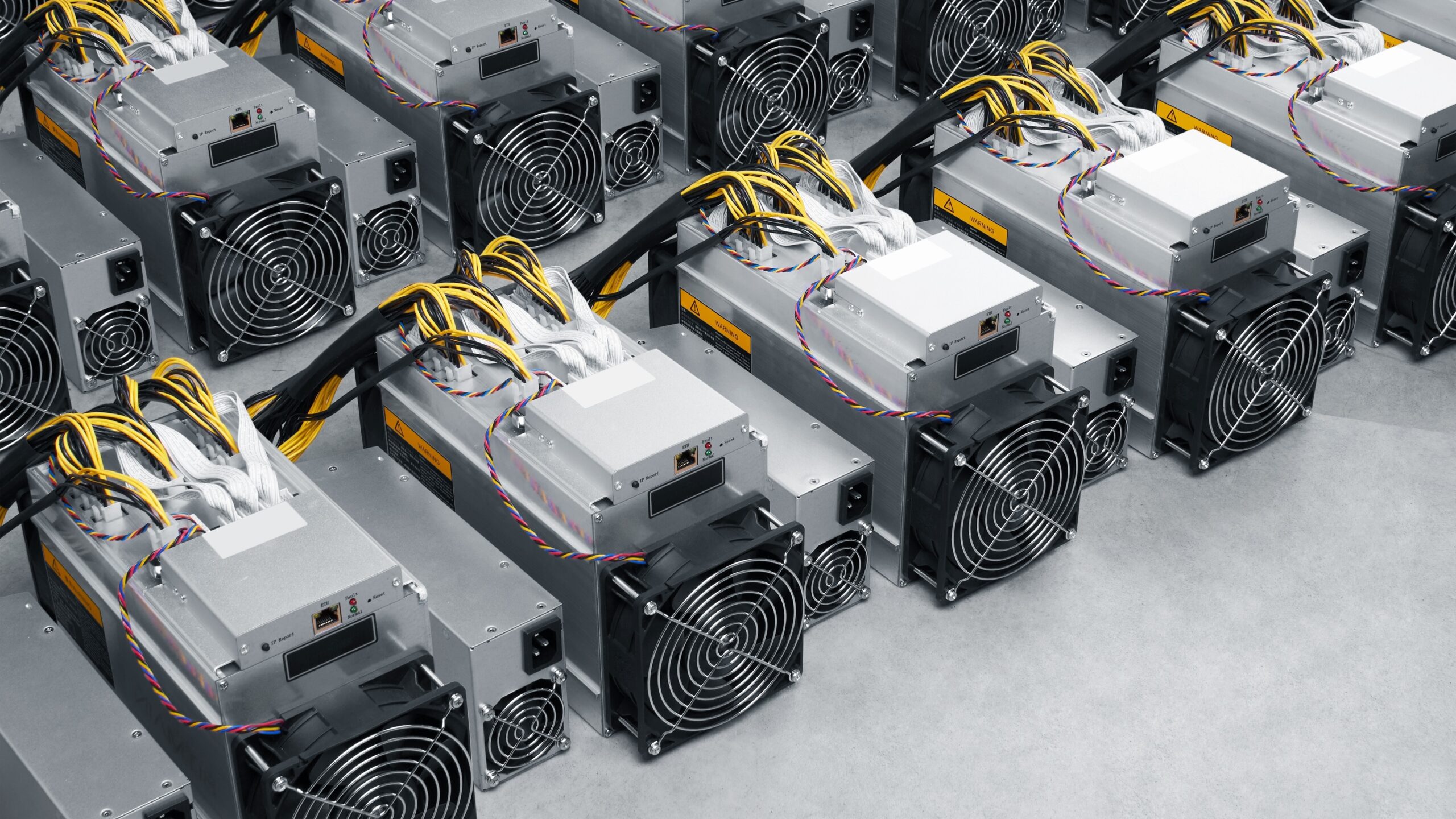 Nông trại máy đào Bitcoin ASIC công nghiệp