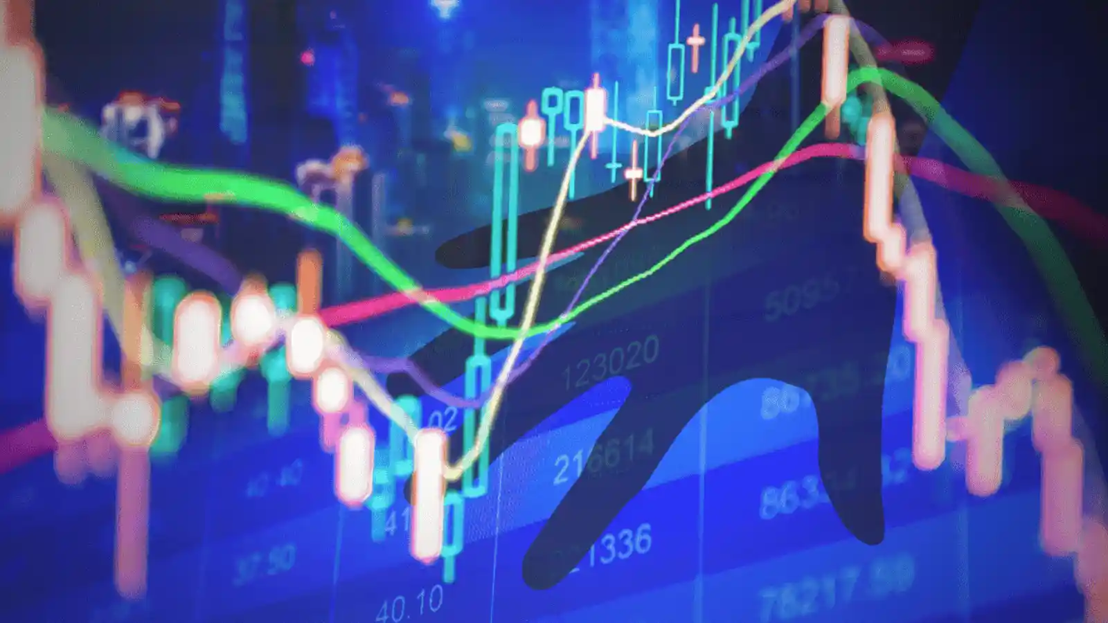 Biểu đồ giá bị thao túng trên sàn lừa đảo quyền chọn nhị phân