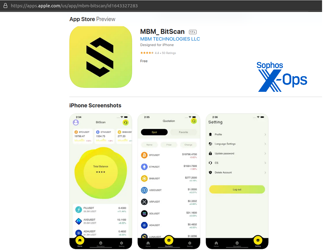 Giao diện ứng dụng lừa đảo game hóa so với giao diện sàn giao dịch crypto chuyên nghiệp