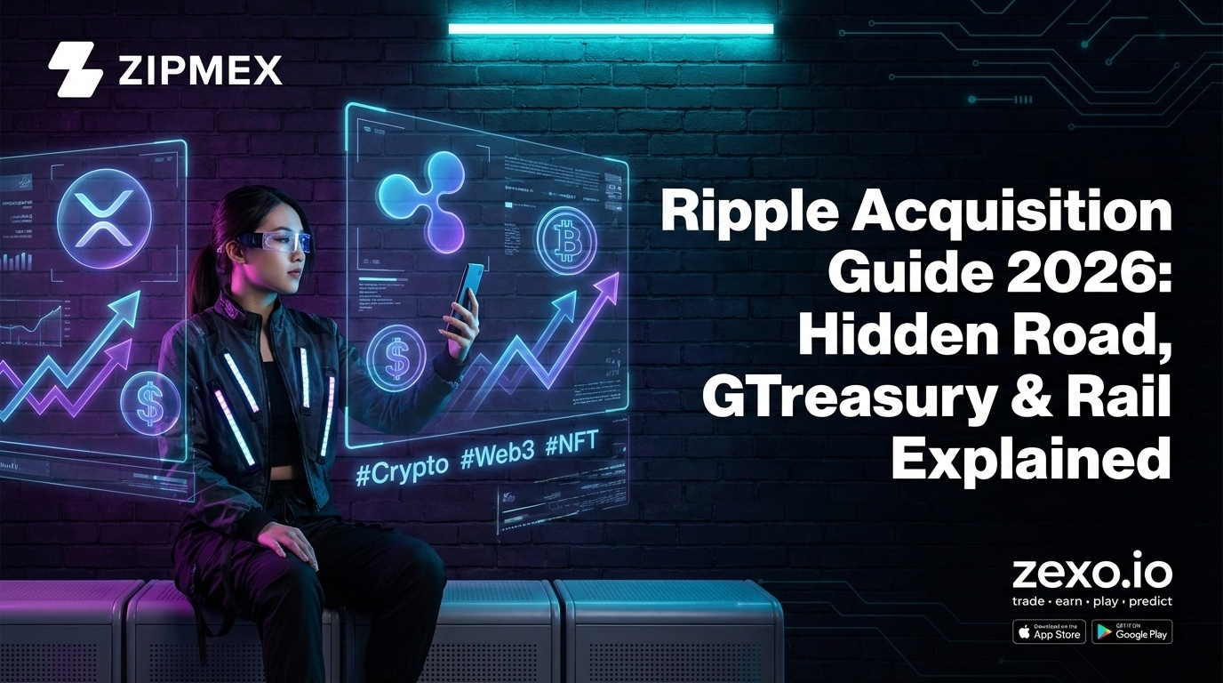 Biểu đồ chiến lược mua lại của Ripple, bao gồm Hidden Road và GTreasury