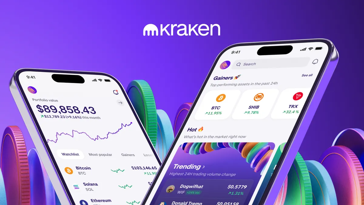Logo của Kraken hoặc hình ảnh minh họa việc Kraken nhận được tài khoản chủ đạo từ Cục Dự trữ Liên bang.