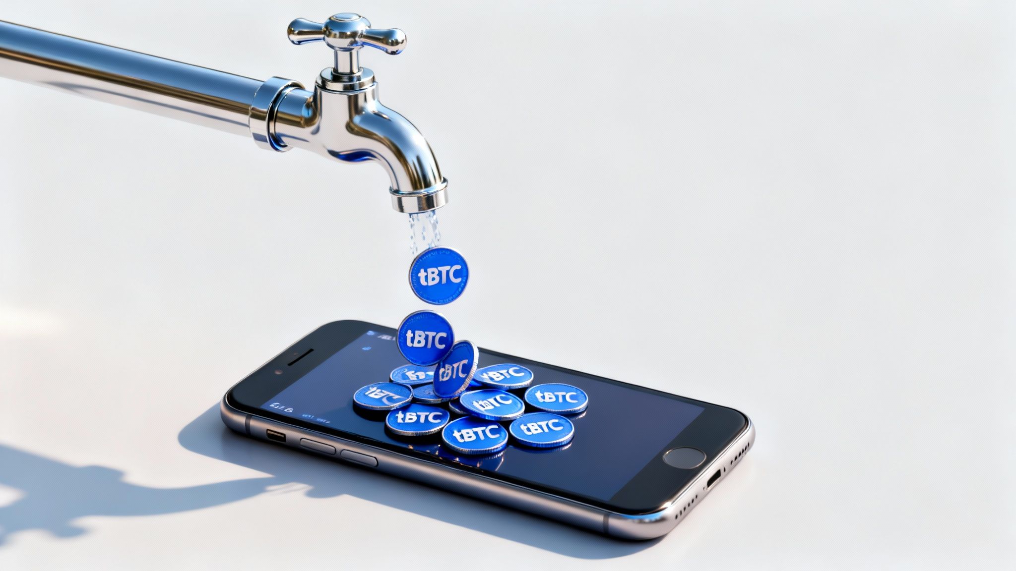 Vòi tiền điện tử Faucet đổ token thử nghiệm vào ví Testnet