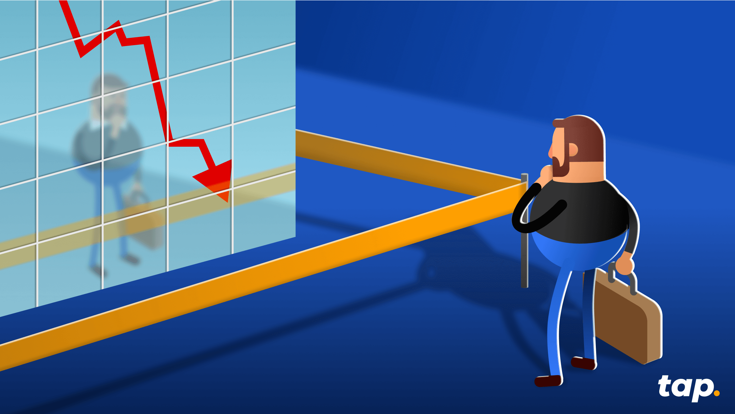 Minh họa khái niệm tổn thất tạm thời Impermanent Loss trong Yield Farming