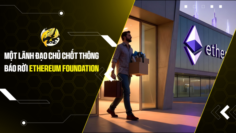 Một Lãnh Đạo Chủ Chốt Thông Báo Rời Ethereum Foundation
