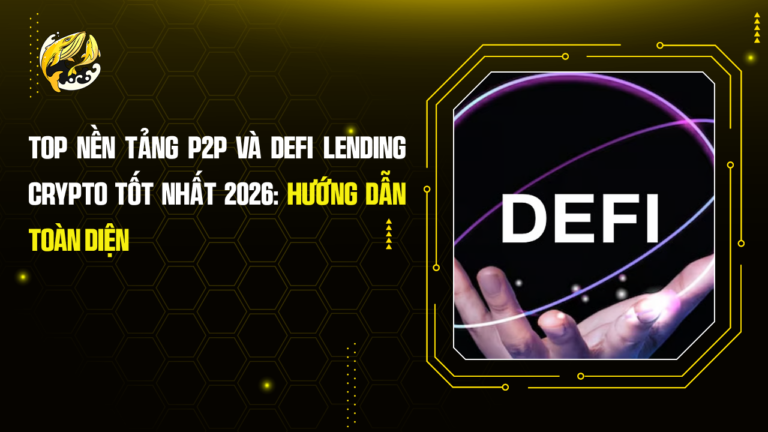 Top Nền Tảng P2P và DeFi Lending Crypto Tốt Nhất 2026: Hướng Dẫn Toàn Diện