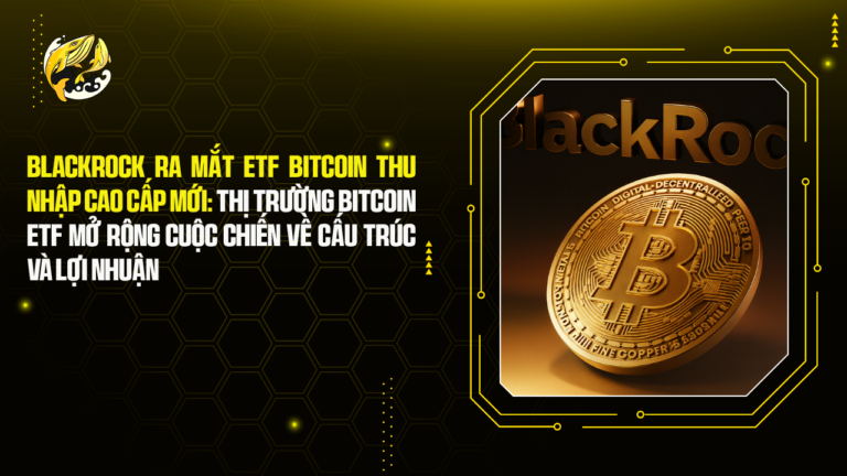 BlackRock Ra Mắt ETF Bitcoin Thu Nhập Cao Cấp Mới: Thị Trường Bitcoin ETF Mở Rộng Cuộc Chiến Về Cấu Trúc Và Lợi Nhuận