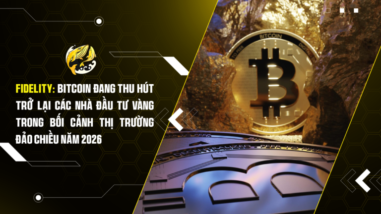 Fidelity: Bitcoin Đang Thu Hút Trở Lại Các Nhà Đầu Tư Vàng Trong Bối Cảnh Thị Trường Đảo Chiều Năm 2026