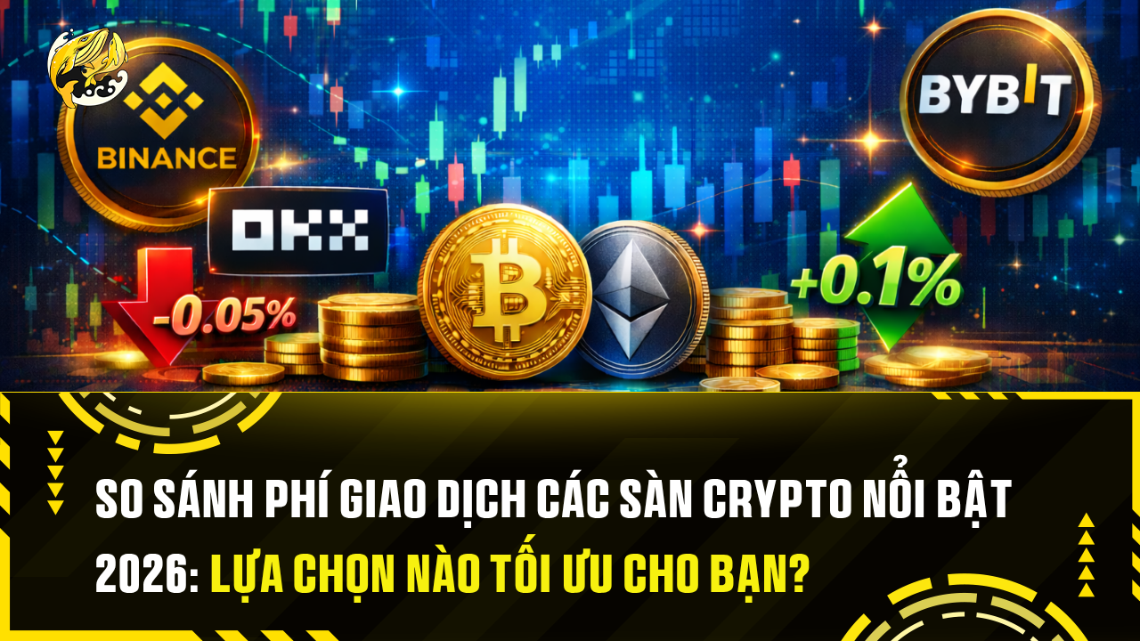 So Sánh Phí Giao Dịch Các Sàn Crypto Nổi Bật 2026