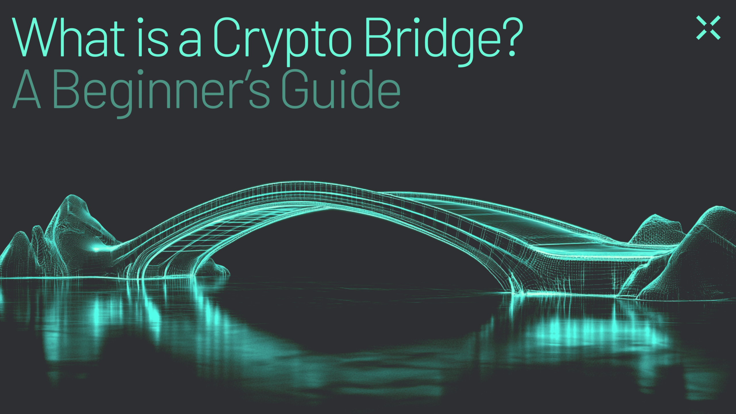 Visual representation of digital blockchain bridges facilitating asset transfer across multiple cryptocurrency networks.