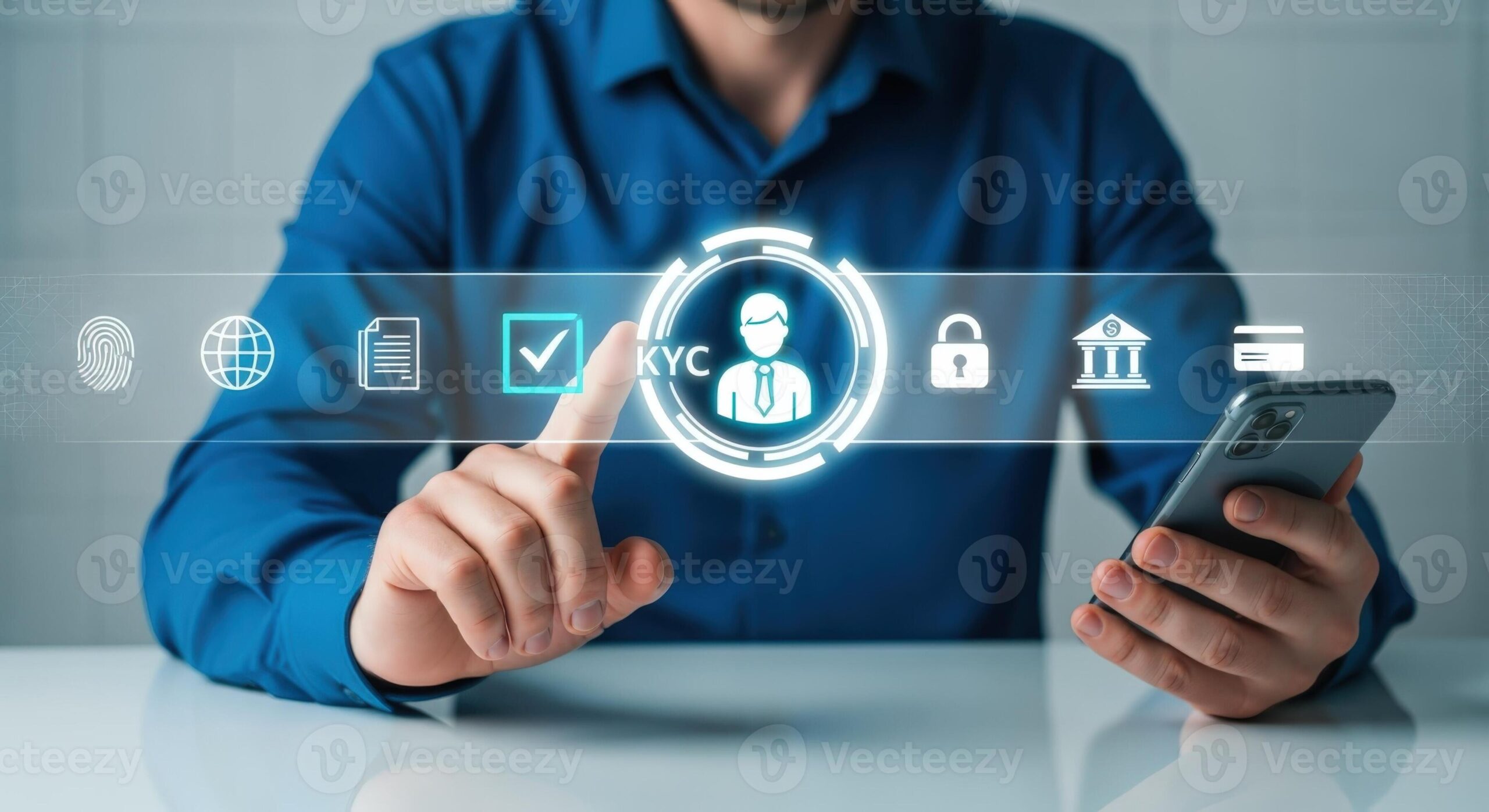 Quy trình xác minh danh tính KYC trên điện thoại thông minh để di chuyển Pi Mainnet