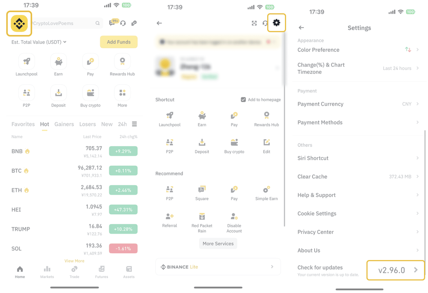 Hình ảnh voucher hoàn phí giao dịch trên Binance với tùy chọn đổi