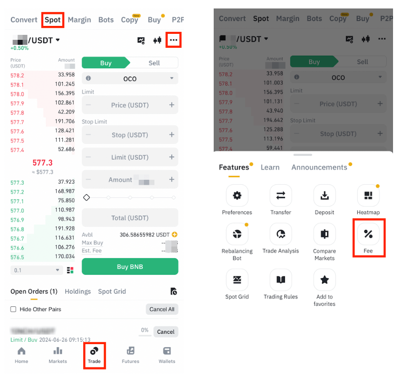 Hướng dẫn sử dụng BNB để giảm phí trên Binance Futures