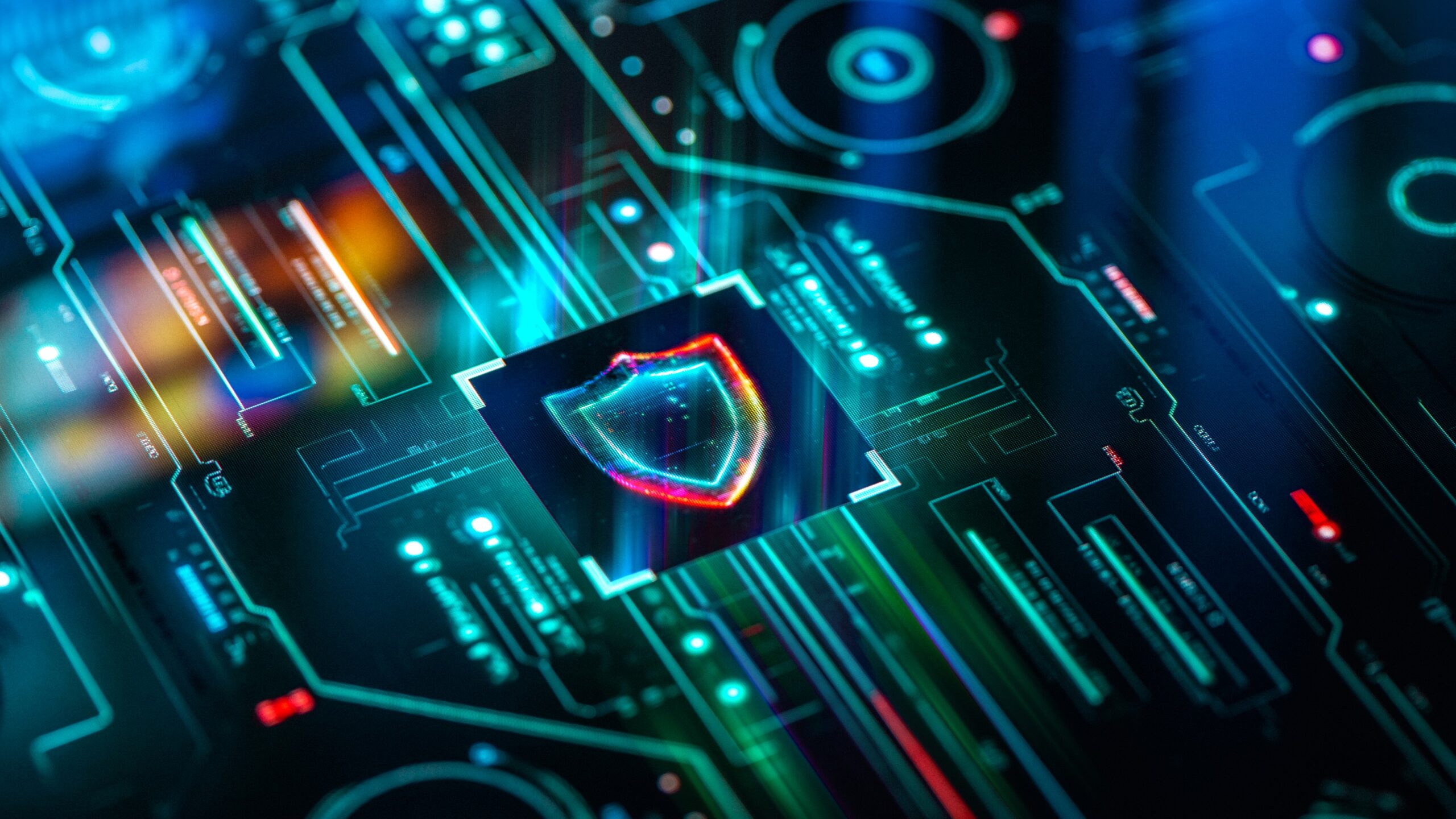 Digital shield protecting cryptocurrency assets and investments