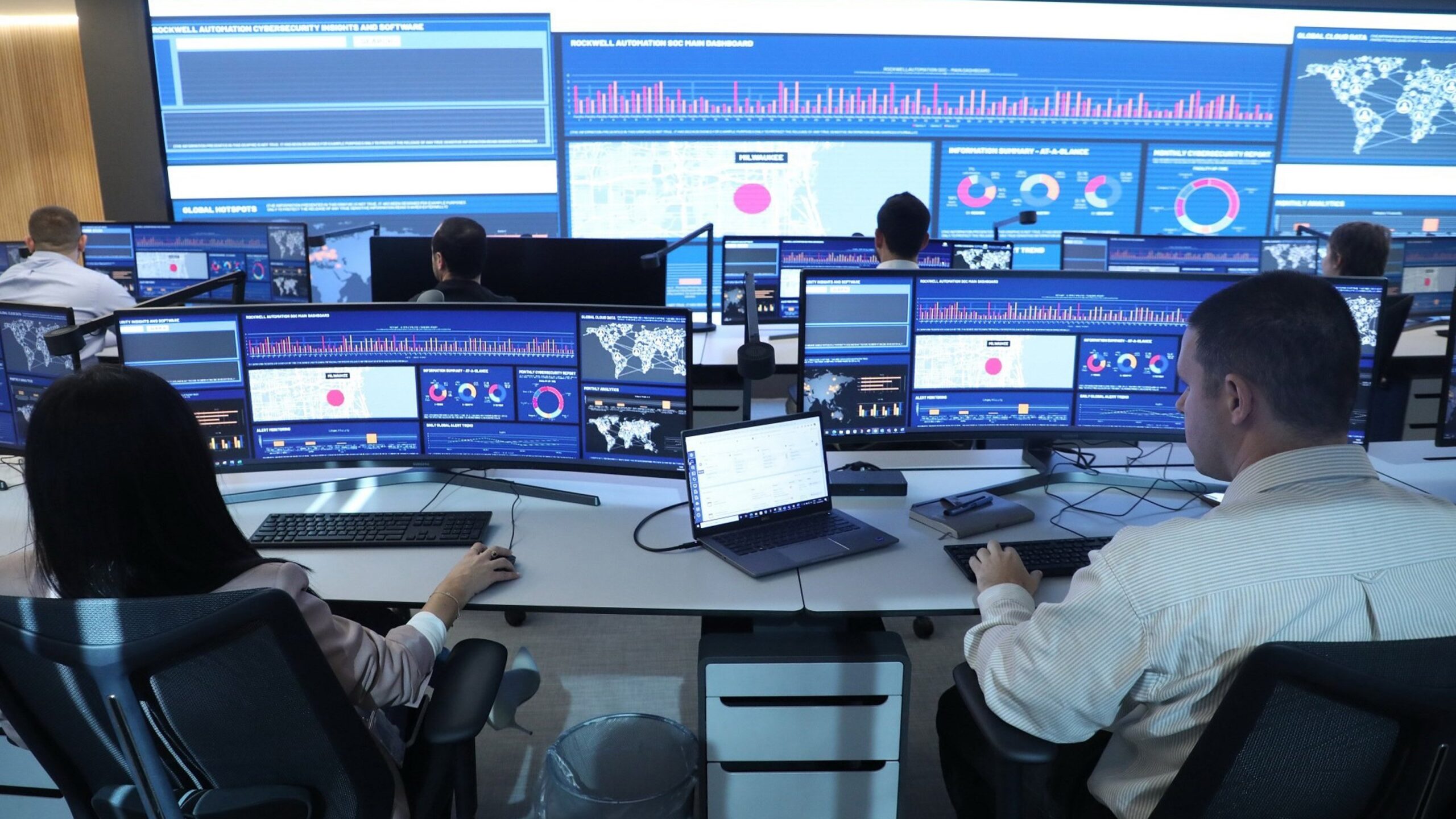 Trung tâm điều hành an ninh mạng (SOC) giám sát các mối đe dọa crypto