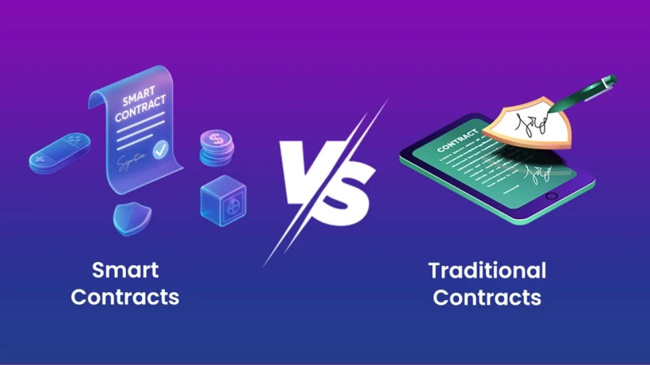 So sánh hợp đồng thông minh và hợp đồng truyền thống
