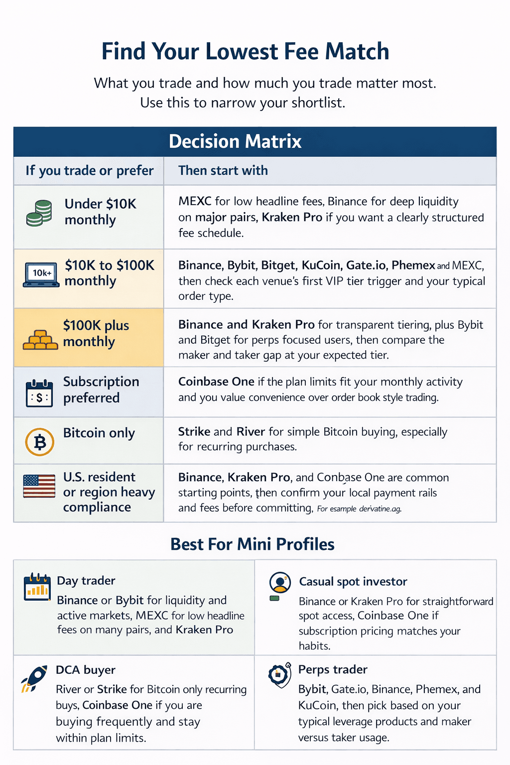 So sánh phí giao dịch futures giữa các sàn tiền điện tử năm 2026
