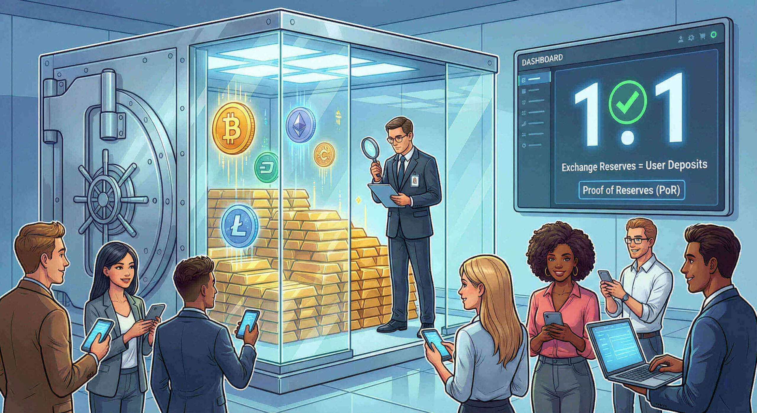 Proof of Reserves và tính bảo mật nâng cao trong giao dịch crypto.