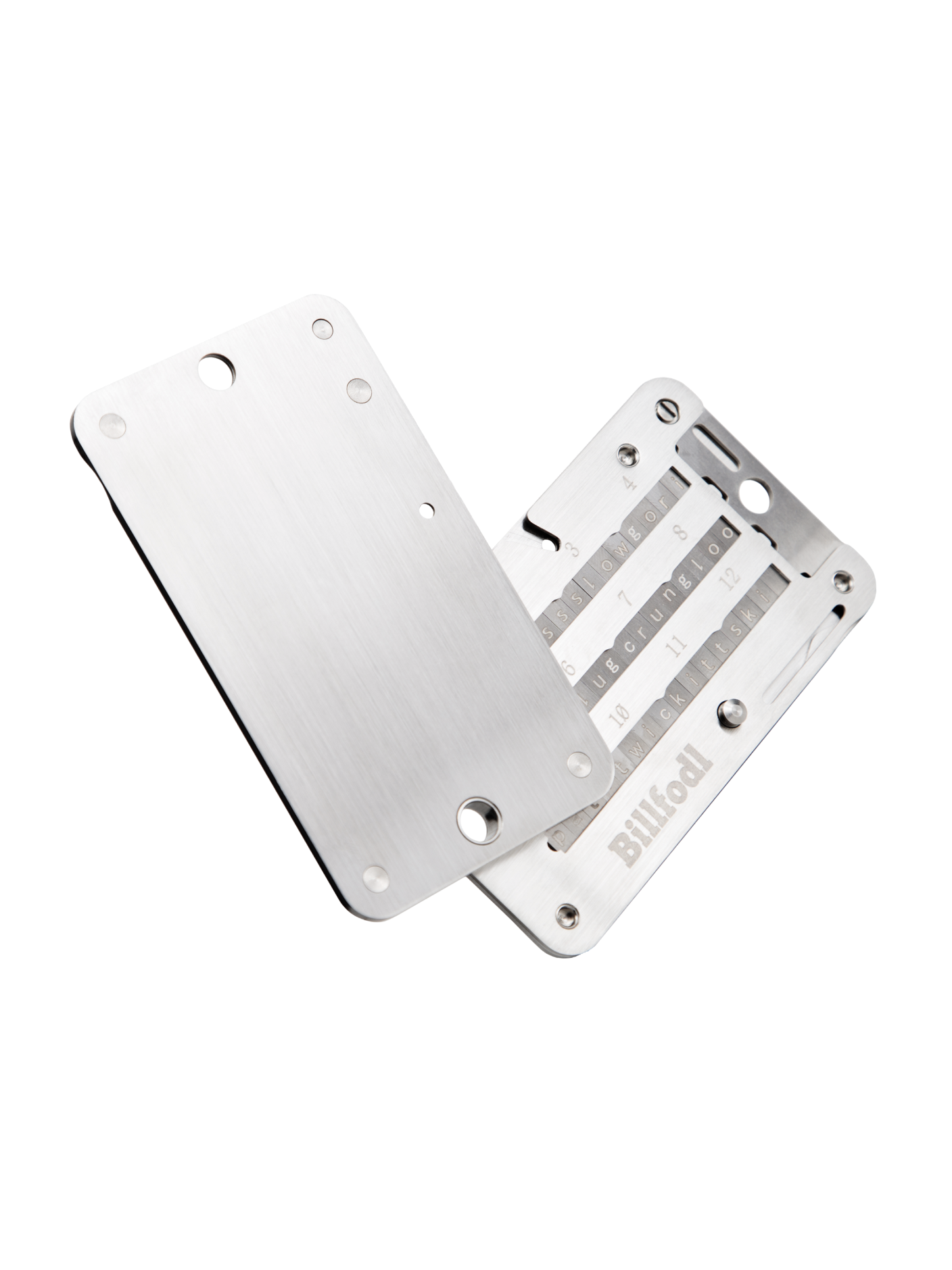 Sao lưu cụm từ khôi phục (seed phrase) trên kim loại