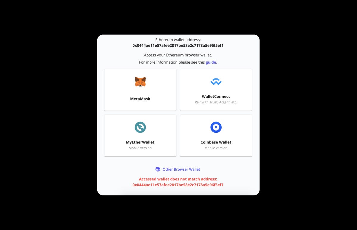 Giao diện người dùng của ứng dụng phi tập trung (dApp) với nút 'Connect Wallet'