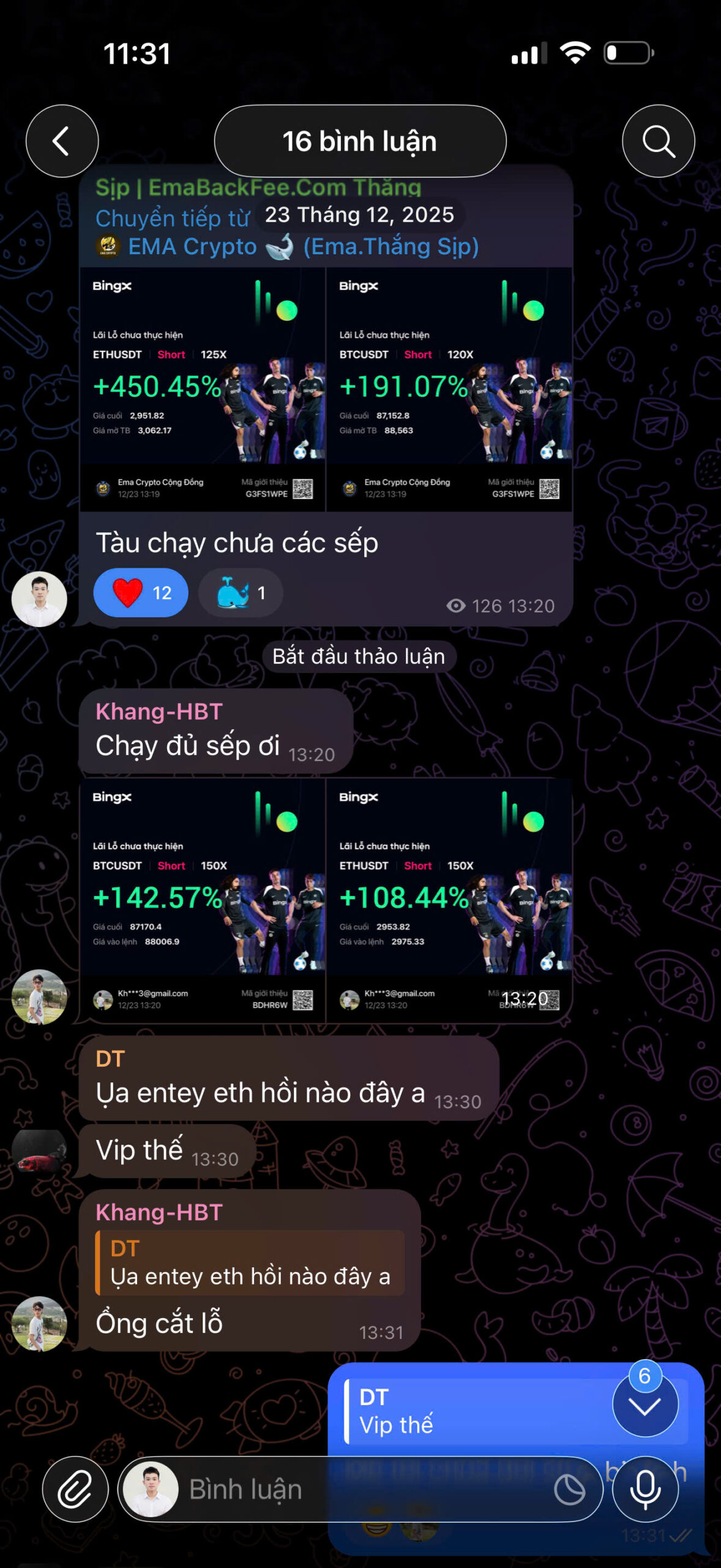 Feedback EMA Trading 3