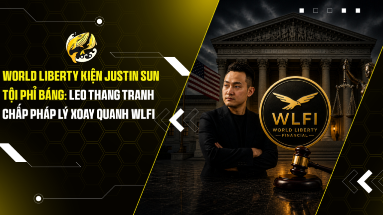 World Liberty kiện Justin Sun tội phỉ báng: Leo thang tranh chấp pháp lý xoay quanh WLFI