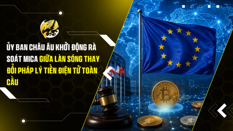 Ủy ban châu Âu khởi động rà soát MiCA giữa làn sóng thay đổi pháp lý tiền điện tử toàn cầu