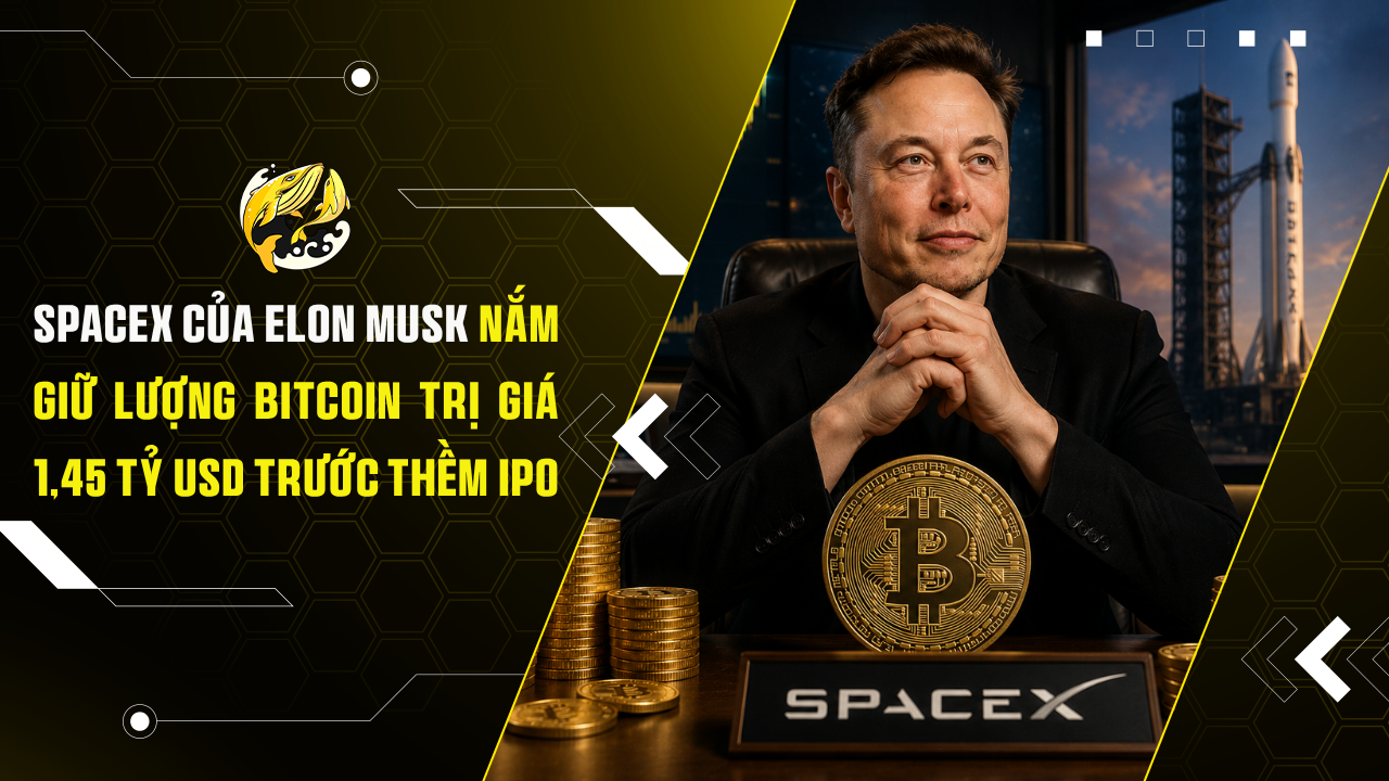 SpaceX của Elon Musk nắm giữ lượng Bitcoin trị giá 1,45 tỷ USD trước