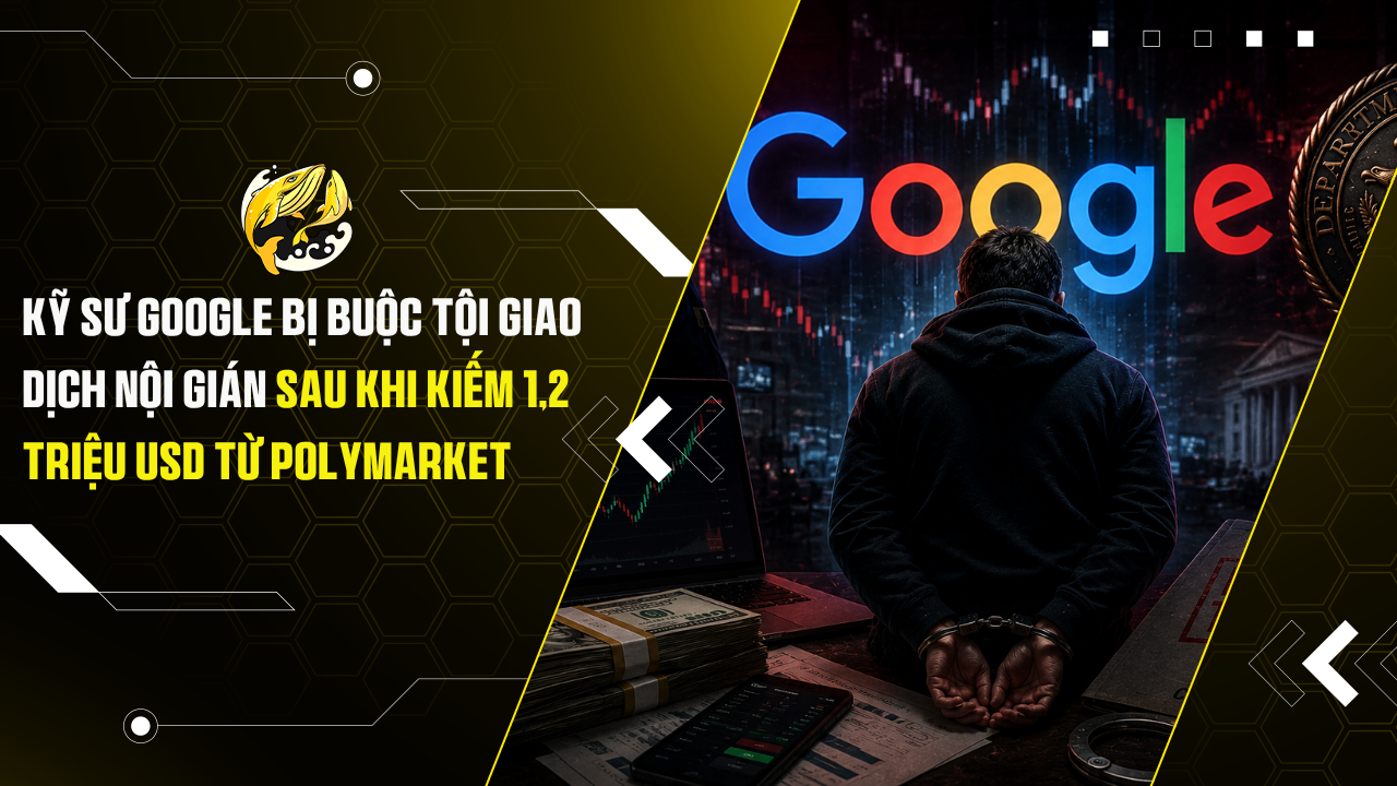 Kỹ sư Google bị buộc tội giao dịch nội gián